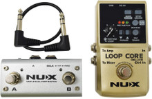 NUX Loop Core Deluxe Bundle Looper Pedal and NMP-2 Dual Footswitch - Image 2