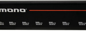 Mono Medium Pedalboard Power Supply with Isolated Outputs & Mounting Kit
