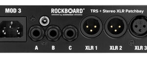 Rockboard MOD 3 - All-in-one Patchbay - XLR & TRS for Vocalists