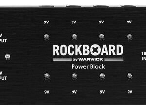 Rockboard Power Block, Multi-Power Supply 9-18v, multi plug