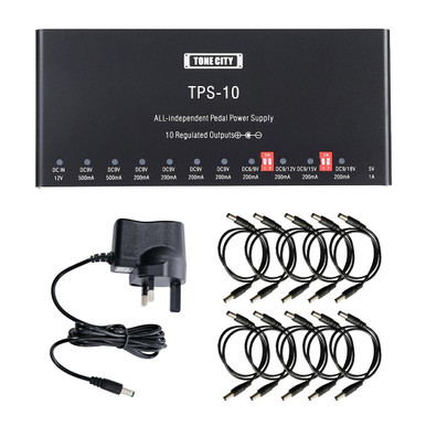 Tone City 10 Output Isolated Pedal Power Supply