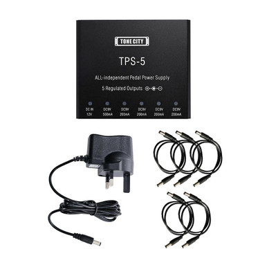 Tone City 5 Output Isolated Pedal Power Supply