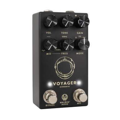 Walrus Audio Voyager MKII Preamp Overdrive Pedal in Black - Image 2