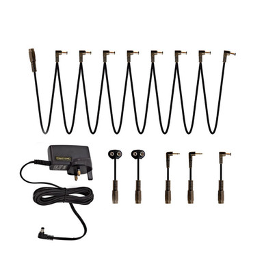 Truetone 1 Spot 9V Pedal Power Supply Combo Pack with Adaptors