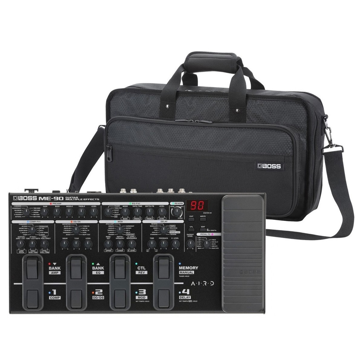 Boss ME-90 Guitar Multi Effects Unit with Bag