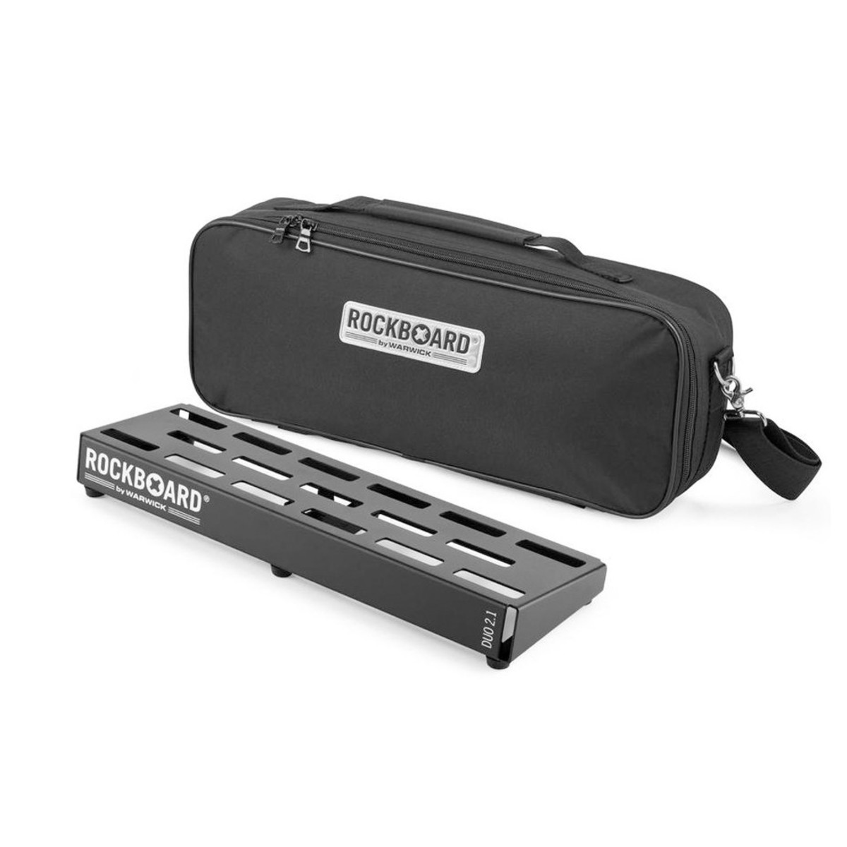 RockBoard by Warwick DUO 2.1 Pedalboard w/ Gig Bag