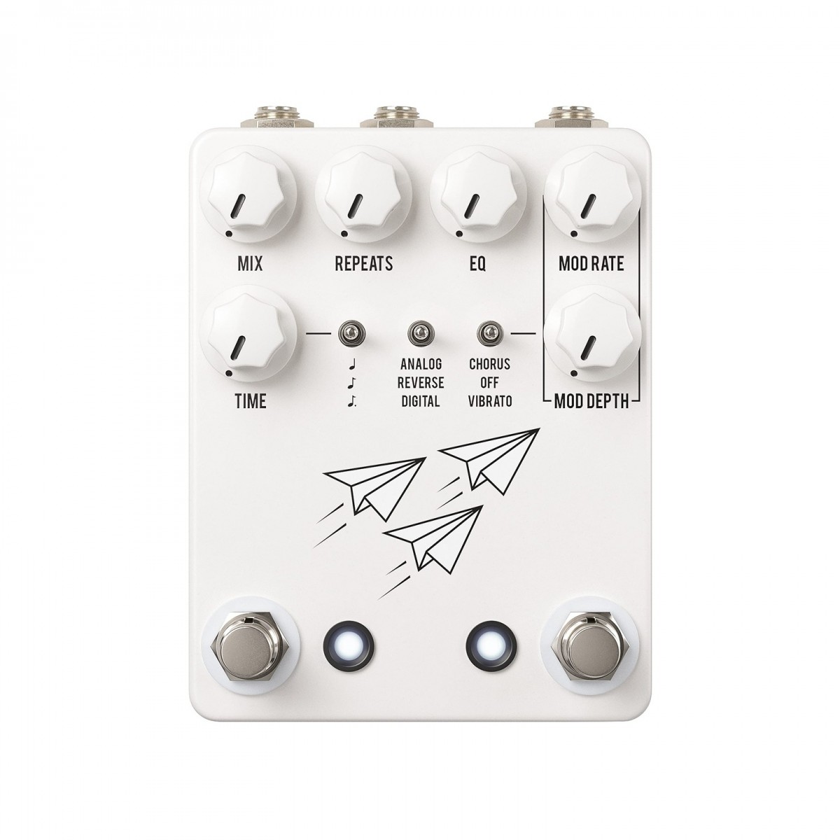 JHS Pedals Flight Delay White