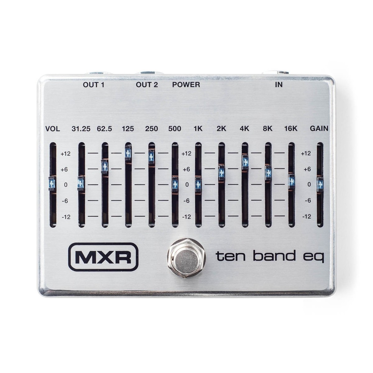 MXR M108S 10 Band EQ Silver