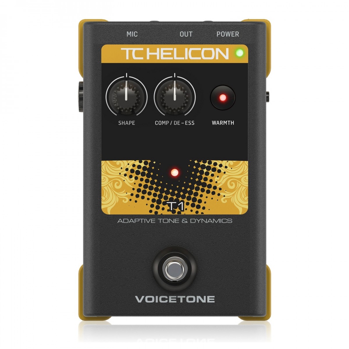 TC Helicon VoiceTone T1 EQ and Dynamics Vocal Processor