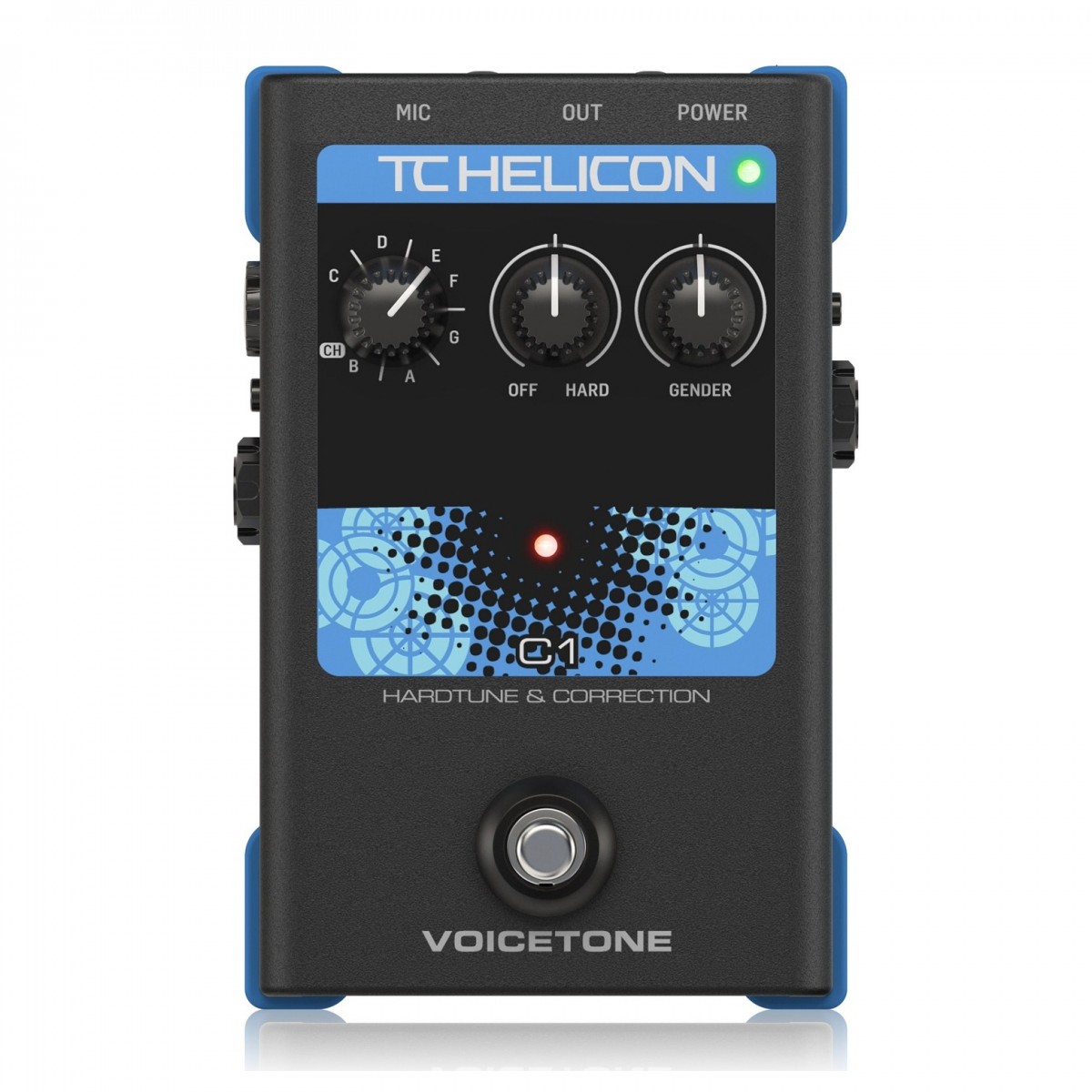 TC Helicon VoiceTone C1 Hardtune and Correction Vocal Processor