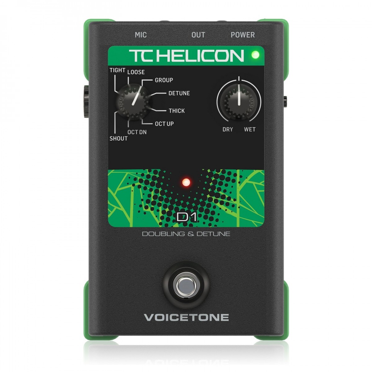 TC Helicon VoiceTone D1 Doubling and Detuning Vocal Processor