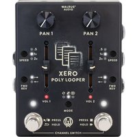 Walrus Audio Xero Polylooper Stereo / Dual Looper Pedal Black