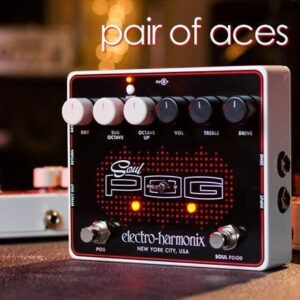 Electro Harmonix Soul POG - Combined Soul Food Overdrive & Nano POG Polyphonic Octave Generator - Image 5