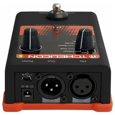 TC Helicon VoiceTone R1 stomp box Vocal tuned Reverb - works with Mic Control switch on MP-75 - Image 4