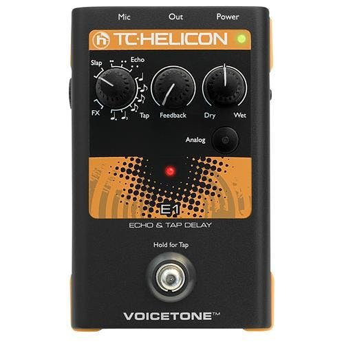 TC Helicon VoiceTone E1 Vocal Effects Pedal - Image 2
