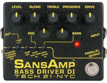 Tech 21 SansAmp Bass Driver V2 DI Preamp Pedal - Image 2