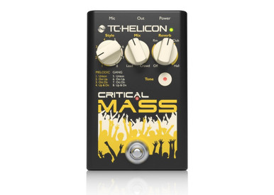 TC Helicon Critical Mass Vocal Effects Pedal