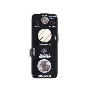 Mooer Black Secret Distortion Pedal - Image 1