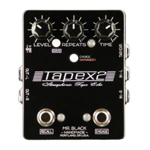 Mr Black Tapex 2 Stereo Tape Echo Pedal - Image 1