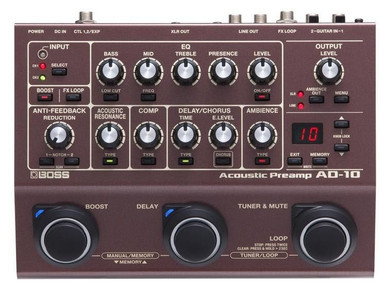 Boss AD-10 Acoustic Preamp Pedal - Image 4