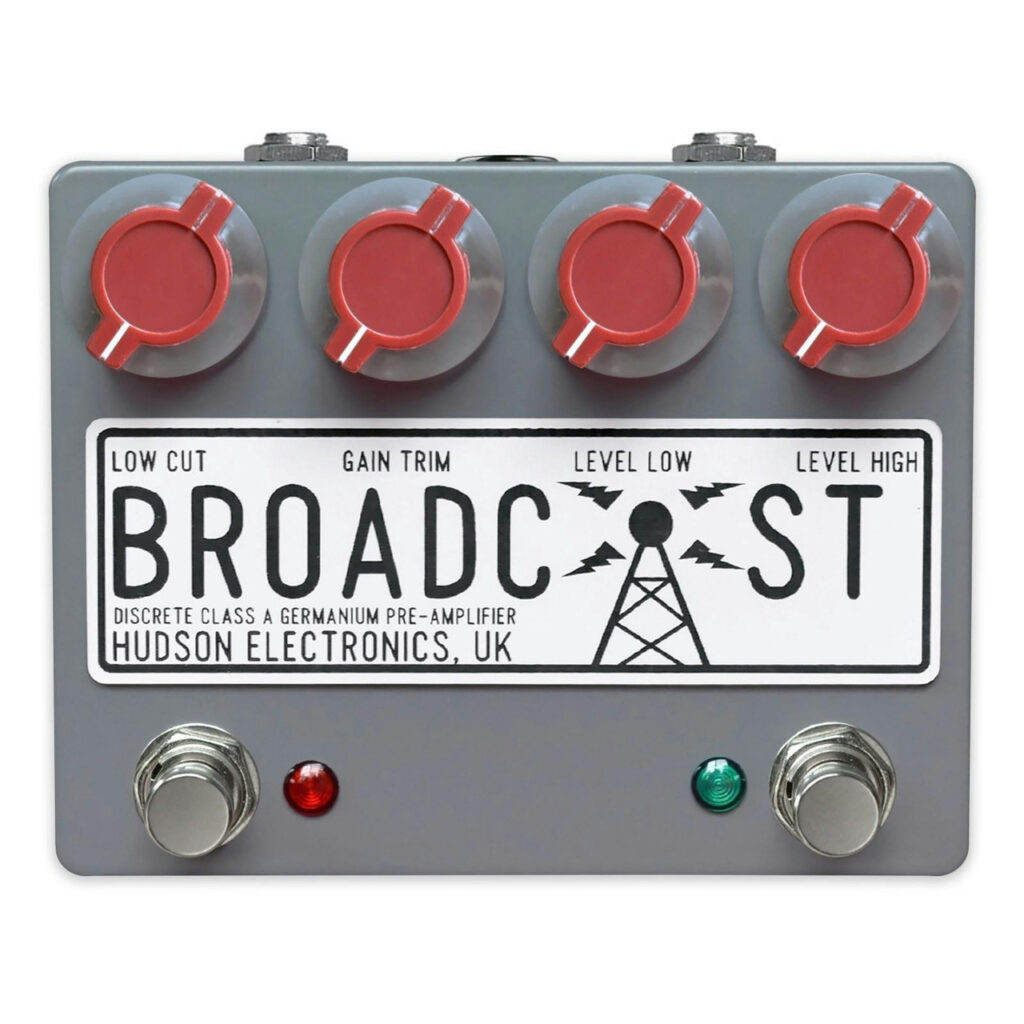 Hudson Dual Broadcast Class-A Germanium Preamp Pedal