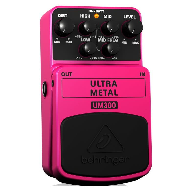 Behringer UM300 Ultra Metal Distortion Pedal