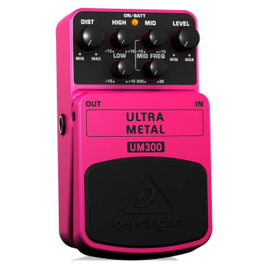 Behringer UM300 Ultra Metal Distortion Pedal