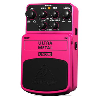 Behringer UM300 Ultra Metal Distortion Pedal
