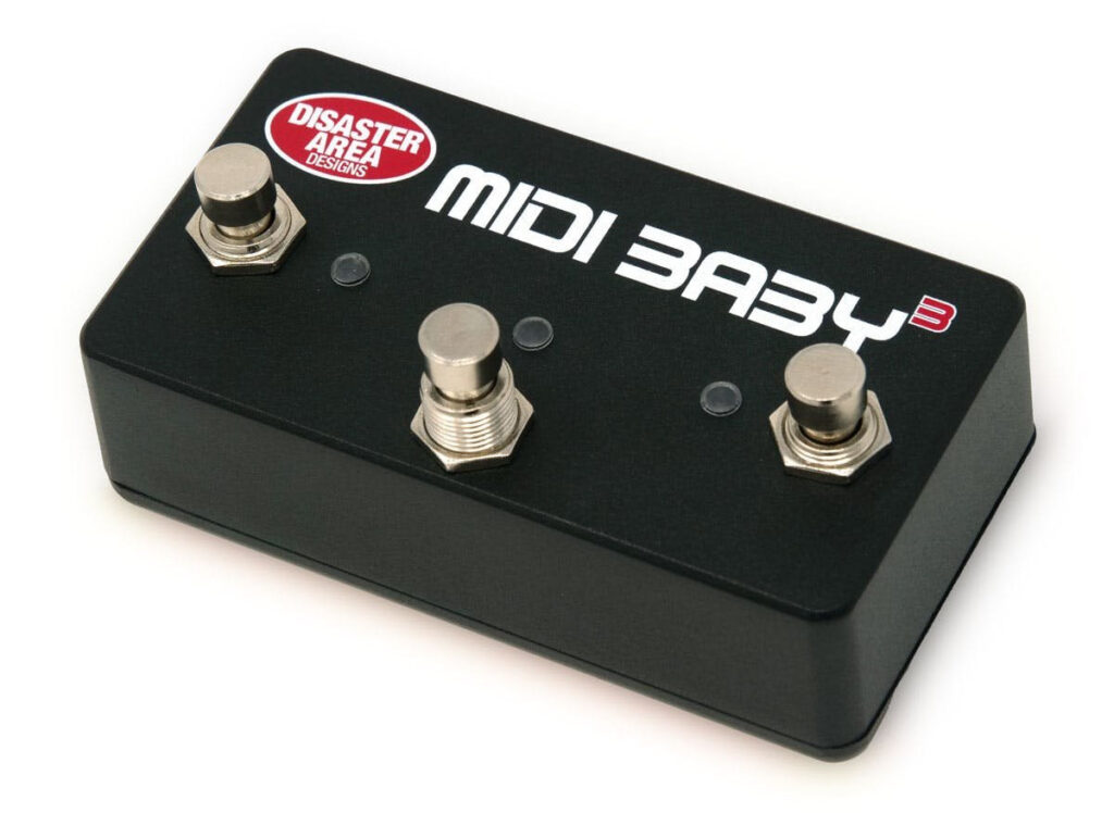 Disaster Area MIDI Baby 3 MIDI Footswitch