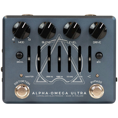 Darkglass Alpha Omega Ultra V2 Bass Preamp Pedal With Aux In - Image 1