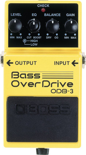 Boss ODB-3 Bass Overdrive Pedal