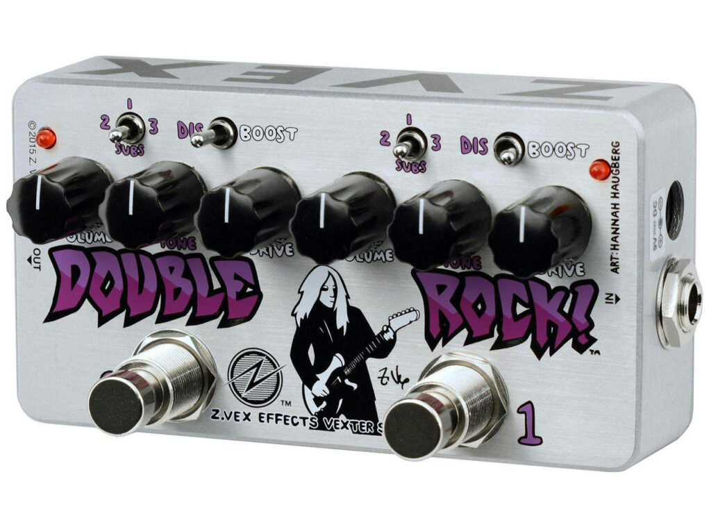 ZVEX Effects Vexter Double Rock Distortion & Boost Pedal