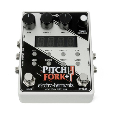 Electro-Harmonix Pitch Fork+ Polyphonic Pitch Shifter Pedal
