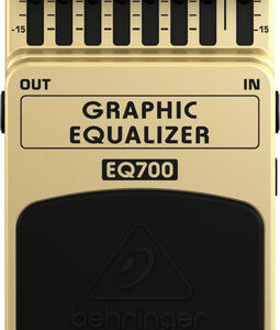 Behringer EQ700 7-Band Graphic Equalizer Pedal - Image 1