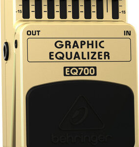 Behringer EQ700 7-Band Graphic Equalizer Pedal - Image 2
