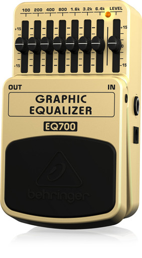 Behringer EQ700 7-Band Graphic Equalizer Pedal