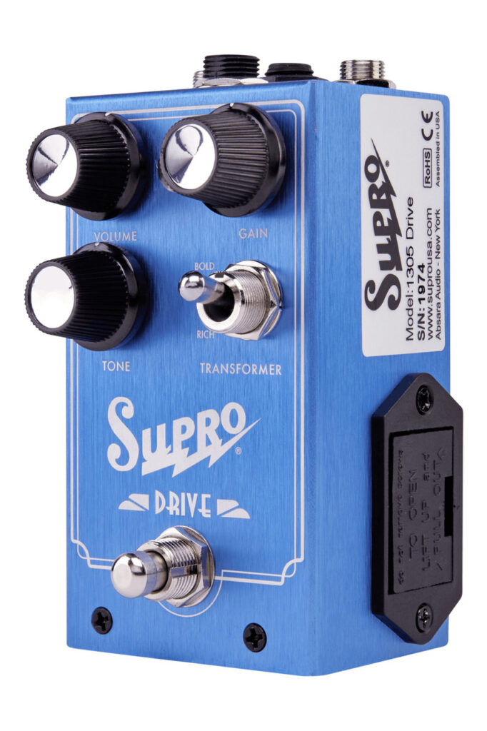 Supro Analog Overdrive Pedal