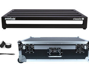 Pedaltrain Classic 3 Pedalboard with Wheeled Tour Case - Image 2
