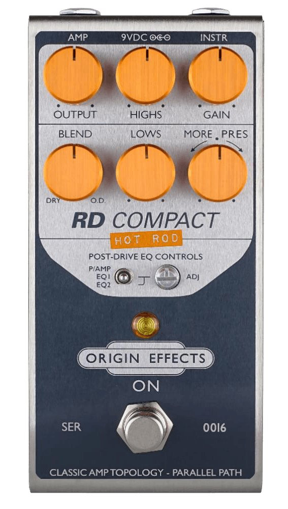 Origin Effects RD Compact Hot Rod Overdrive Pedal