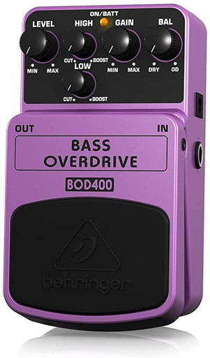 Behringer BOD400 Bass Overdrive Pedal