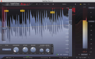 FabFilter Pro-L 2 Limiter Plugin