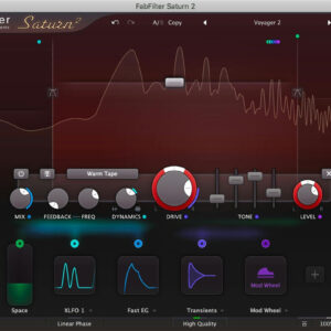 FabFilter Saturn 2 Saturation and Distortion Plugin - Image 2