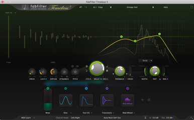 FabFilter Timeless 3 Delay Plugin