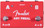 Fender 2-Switch ABY Switcher Pedal in Red - Image 3