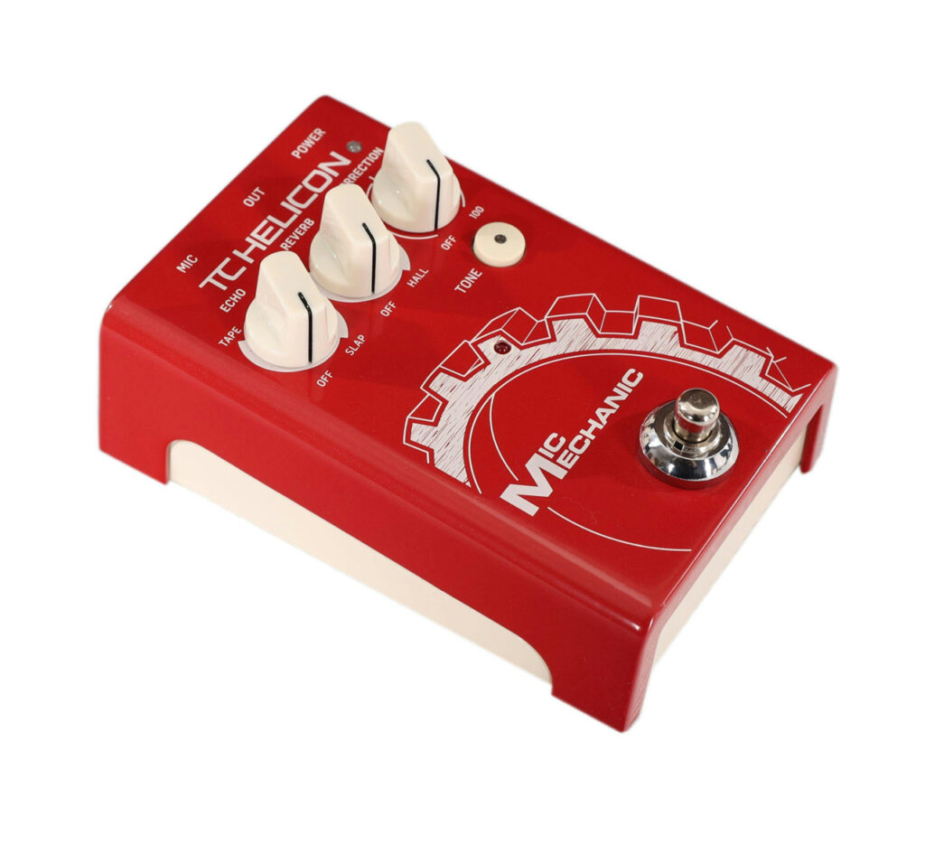 TC Helicon Mic Mechanic 2 Vocal Effects Pedal