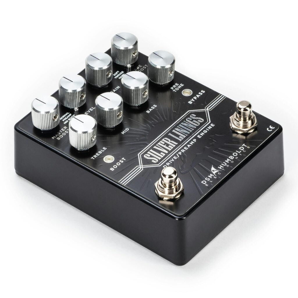 DSM & Humboldt Silver Linings Overdrive & Preamp Engine Pedal