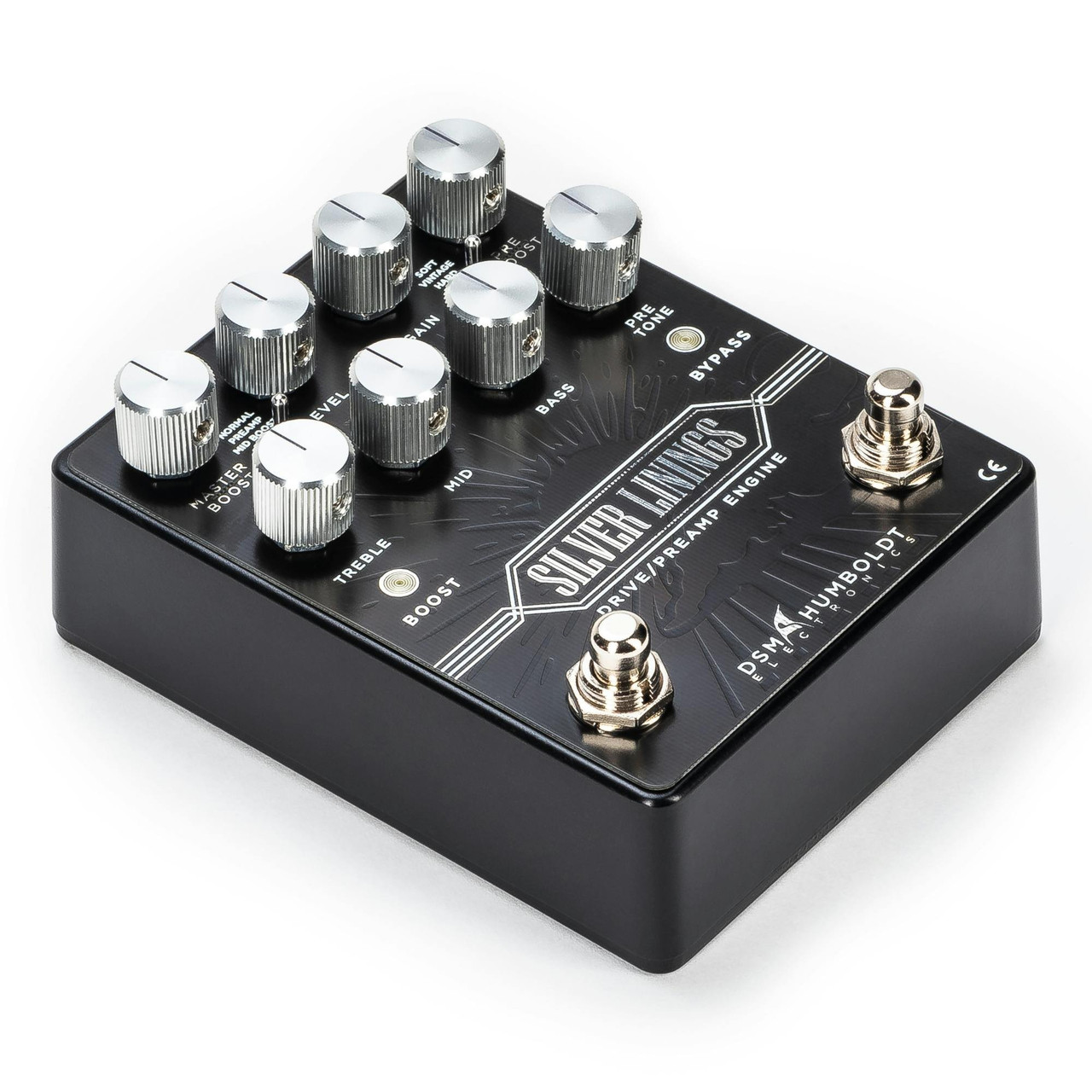 DSM & Humboldt Silver Linings Overdrive & Preamp Engine Pedal - Image 5