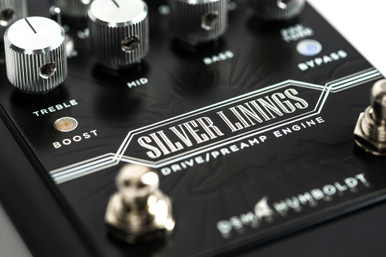 DSM & Humboldt Silver Linings Overdrive & Preamp Engine Pedal