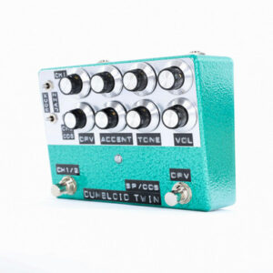 Shin's Music Dumbloid Twin Overdrive Pedal in Emerald Hammertone - Image 6