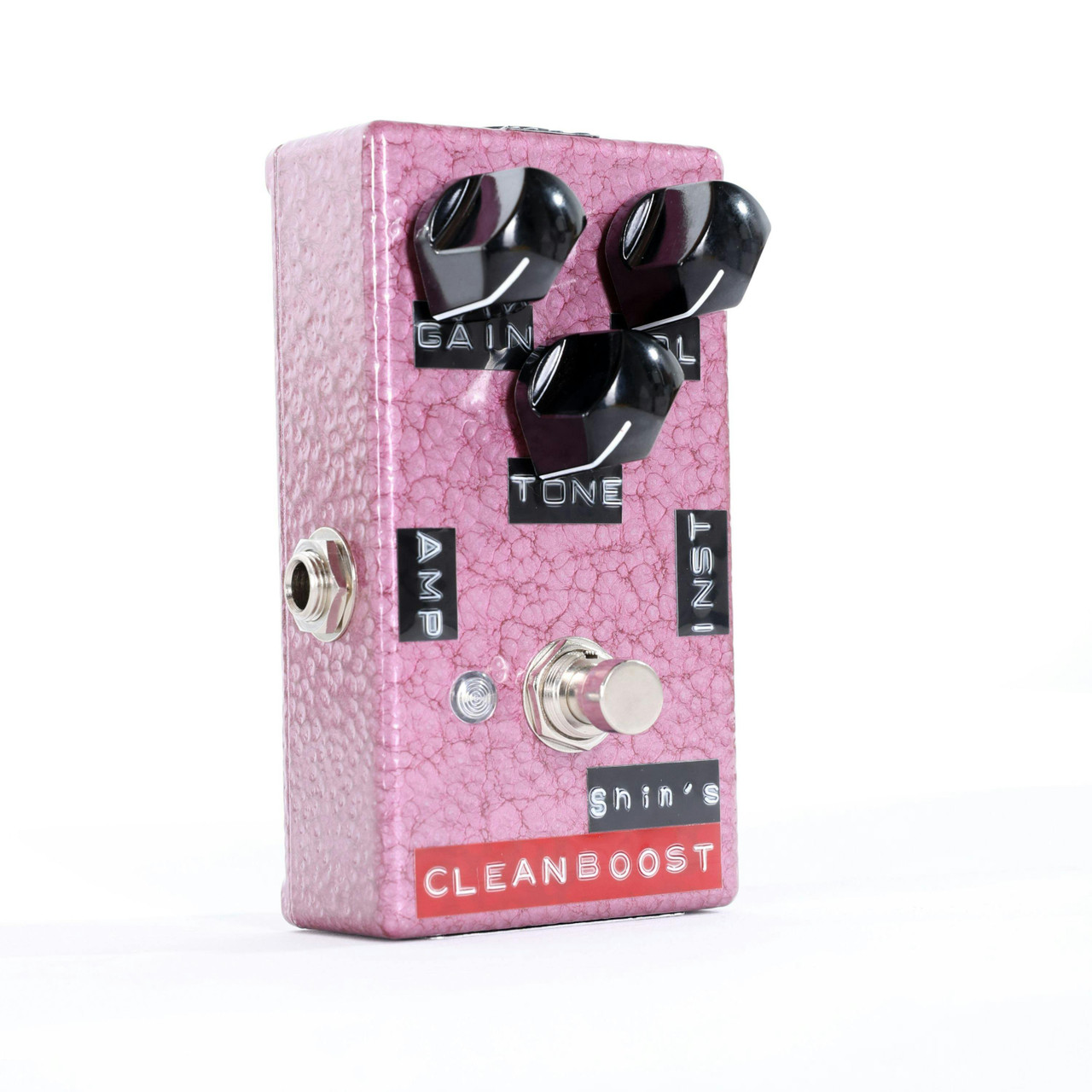 Shin's Music Clean Boost Pedal in Vintage Raspberry - Image 5